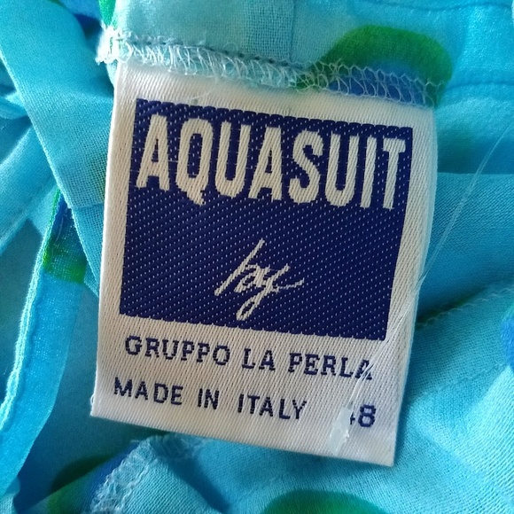 La Perla Cover Up Pants | Tropical Wide Leg - Picture 2 of 2